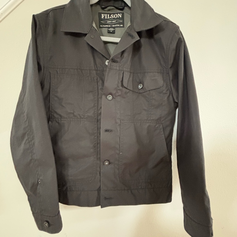 Filson Men's Charcoal Shirt Jacket